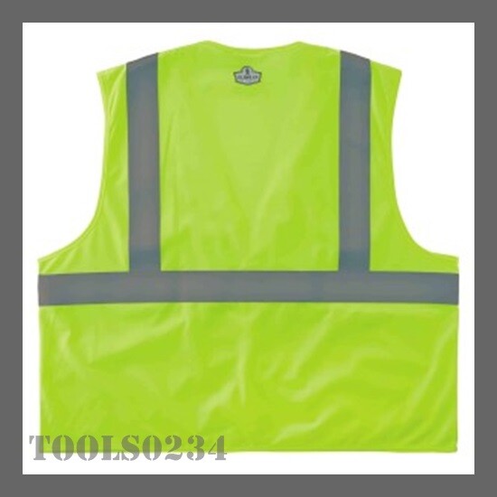 8255HL 21473 Ergodyne Safety Vest Type R Class 2 Small/Medium