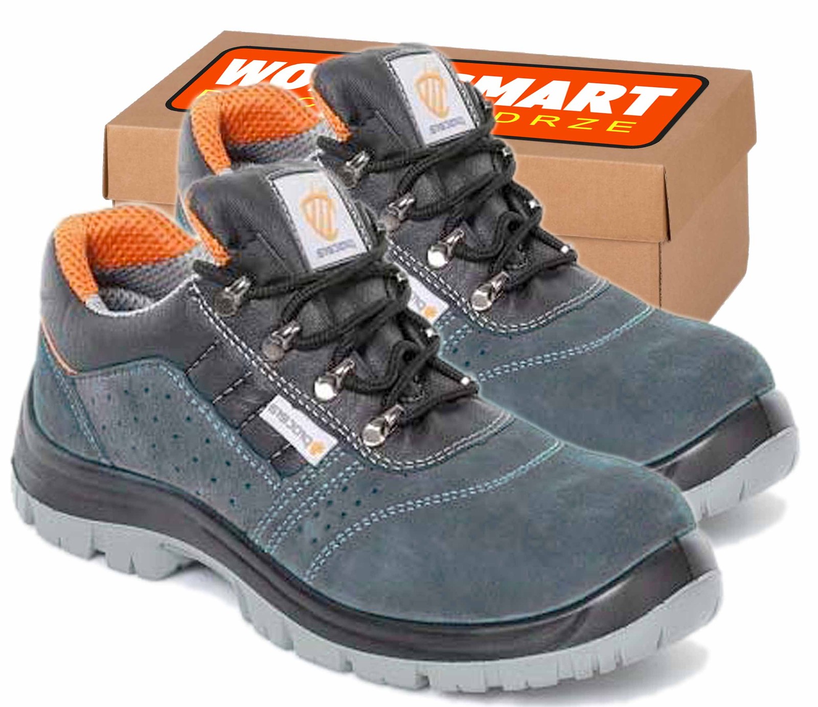 PROCERA GRAF Suede Safety Work Shoes Without Toe Cap 41