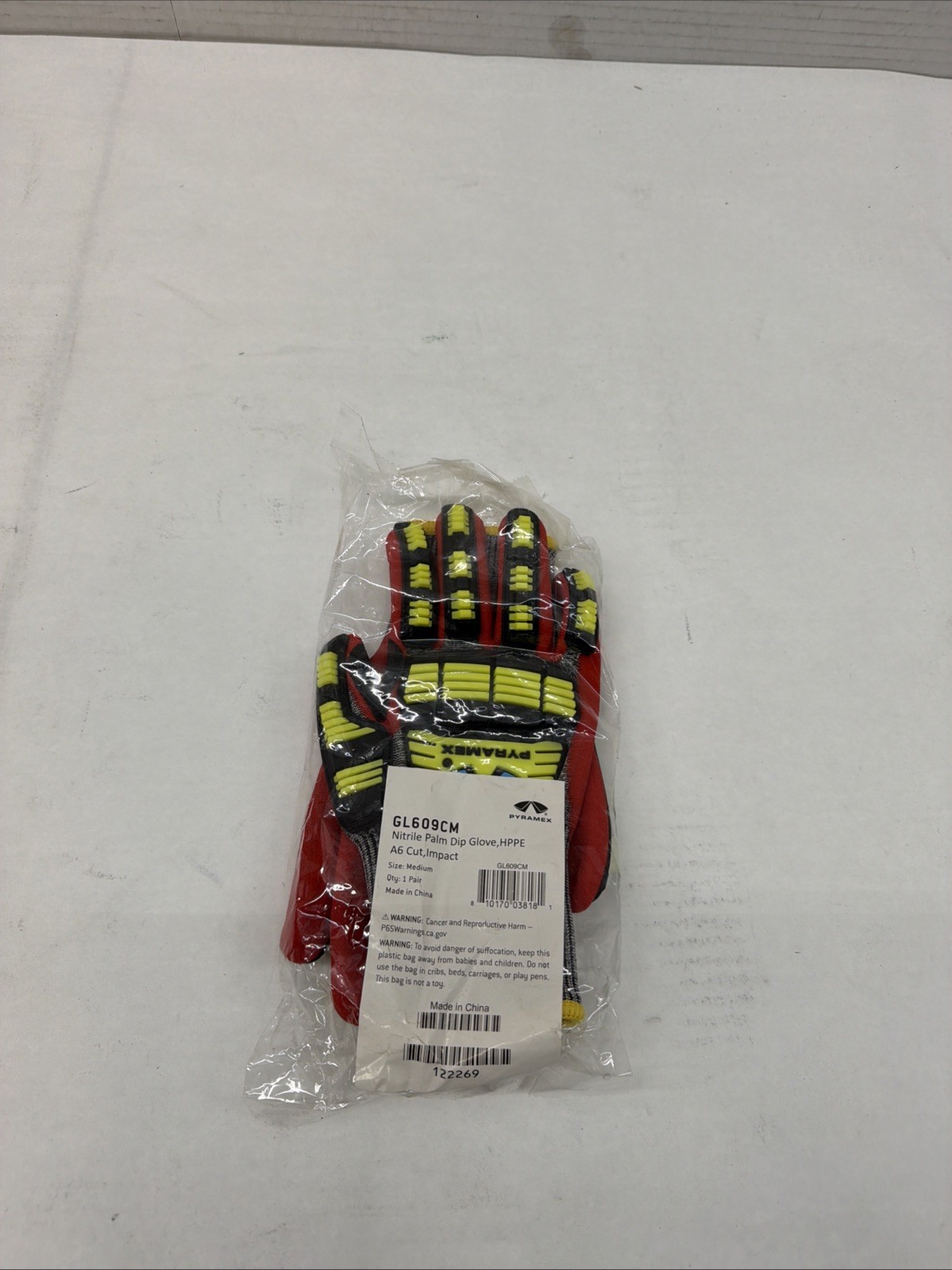 Performance Impact Cut Resistant Work Gloves Multi-Purpose Durable Construction