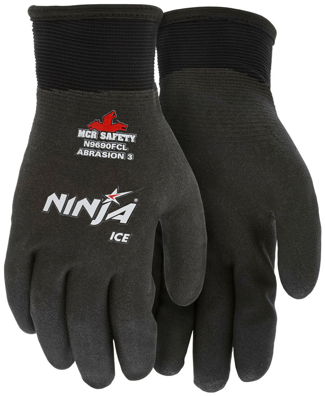 Fully Coated Insulated Work Gloves (MCR Safety – Ninja Ice N9690FC) – 1 PR -M-2X