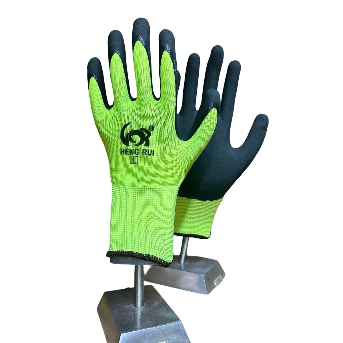 Heng Rui Better Grip 80 Pairs Soft Smooth Work Gloves – Available in Multi color