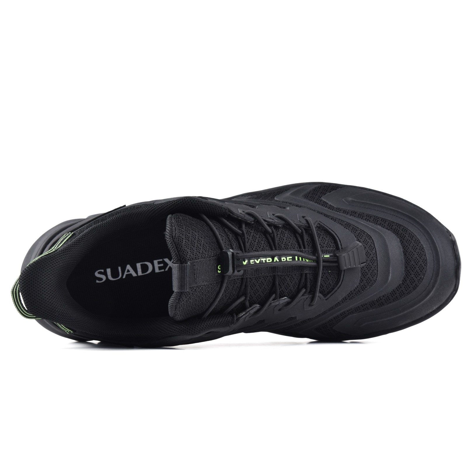Mens Safety Working Shoes Hands Free Arch Support Sneakers Black Zapatos Trabajo