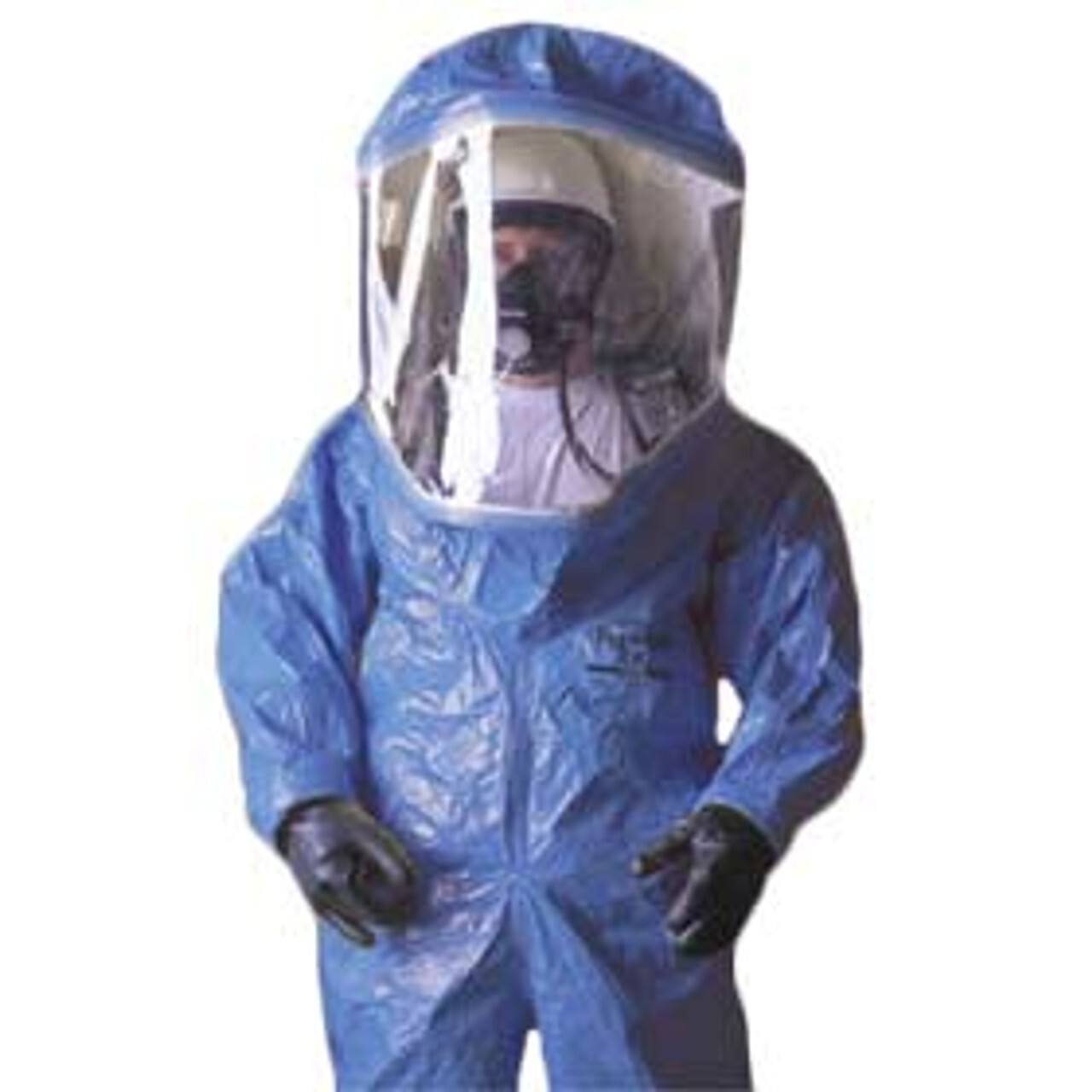 DuPont Personal Chemical Protective Suit with Hood – Blue **FOR TRAINING ONLY*