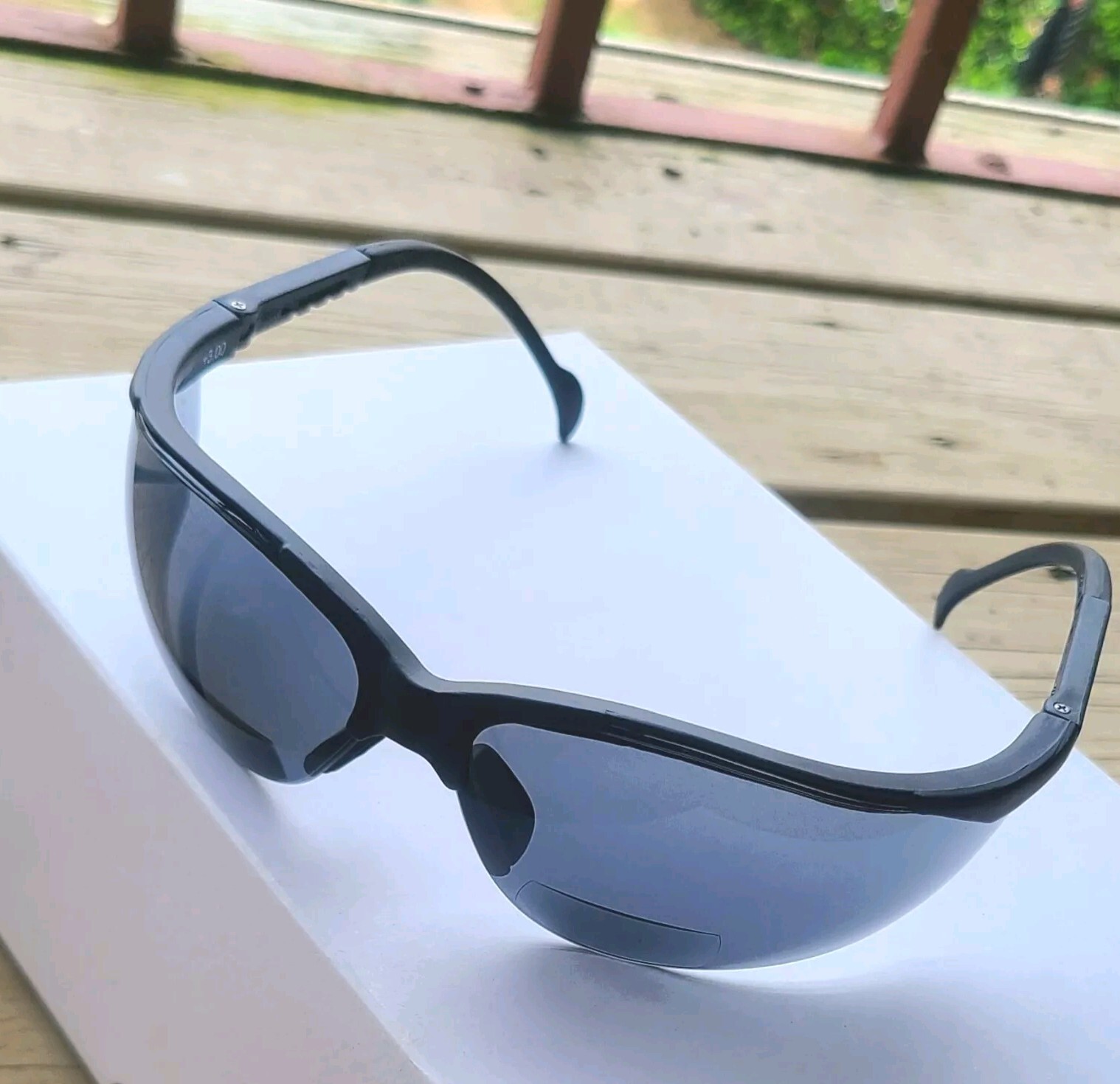 Pyramex SAFETY SUNGLASSES V2 Readers +1.5 Bifocal, Gray Lens, SB1820R15