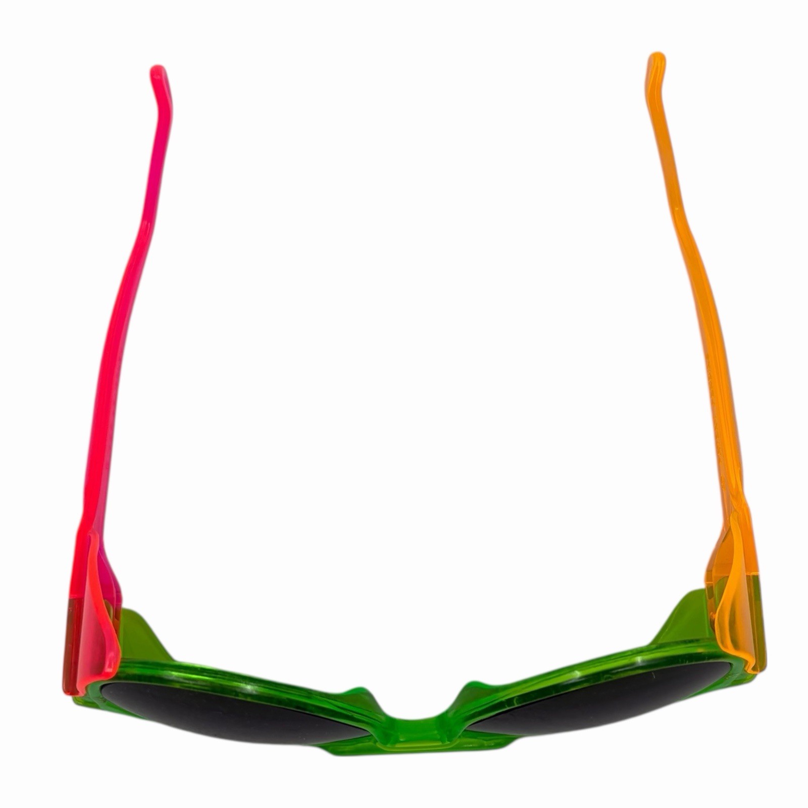 Aerosite Aviator Safety Glasses Frame Neon Green Pink Orange Made In USA Vintage