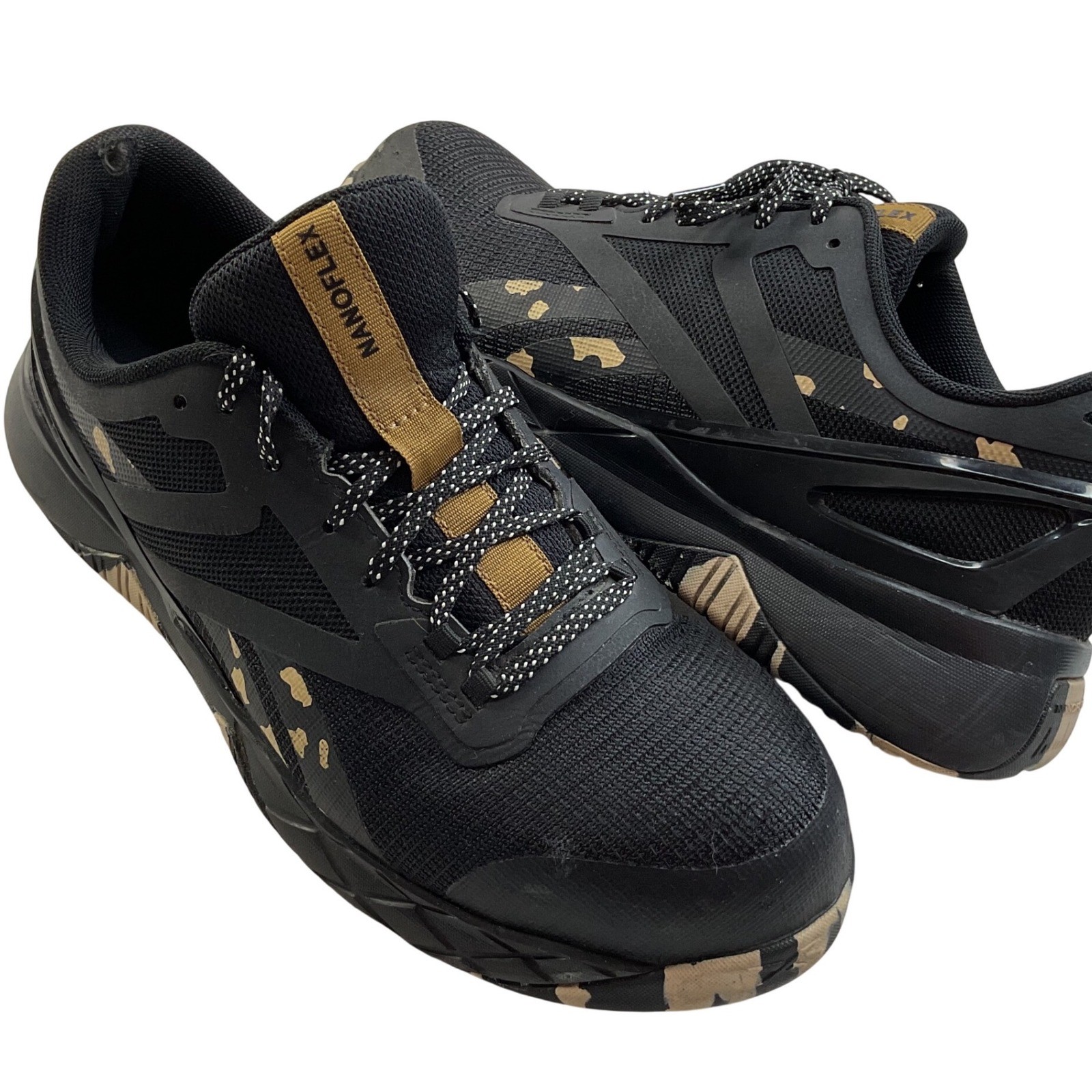 Reebok Work Nanoflex TR Black Camo Composite Toe Safety Shoes RB360 Womens 8.5M