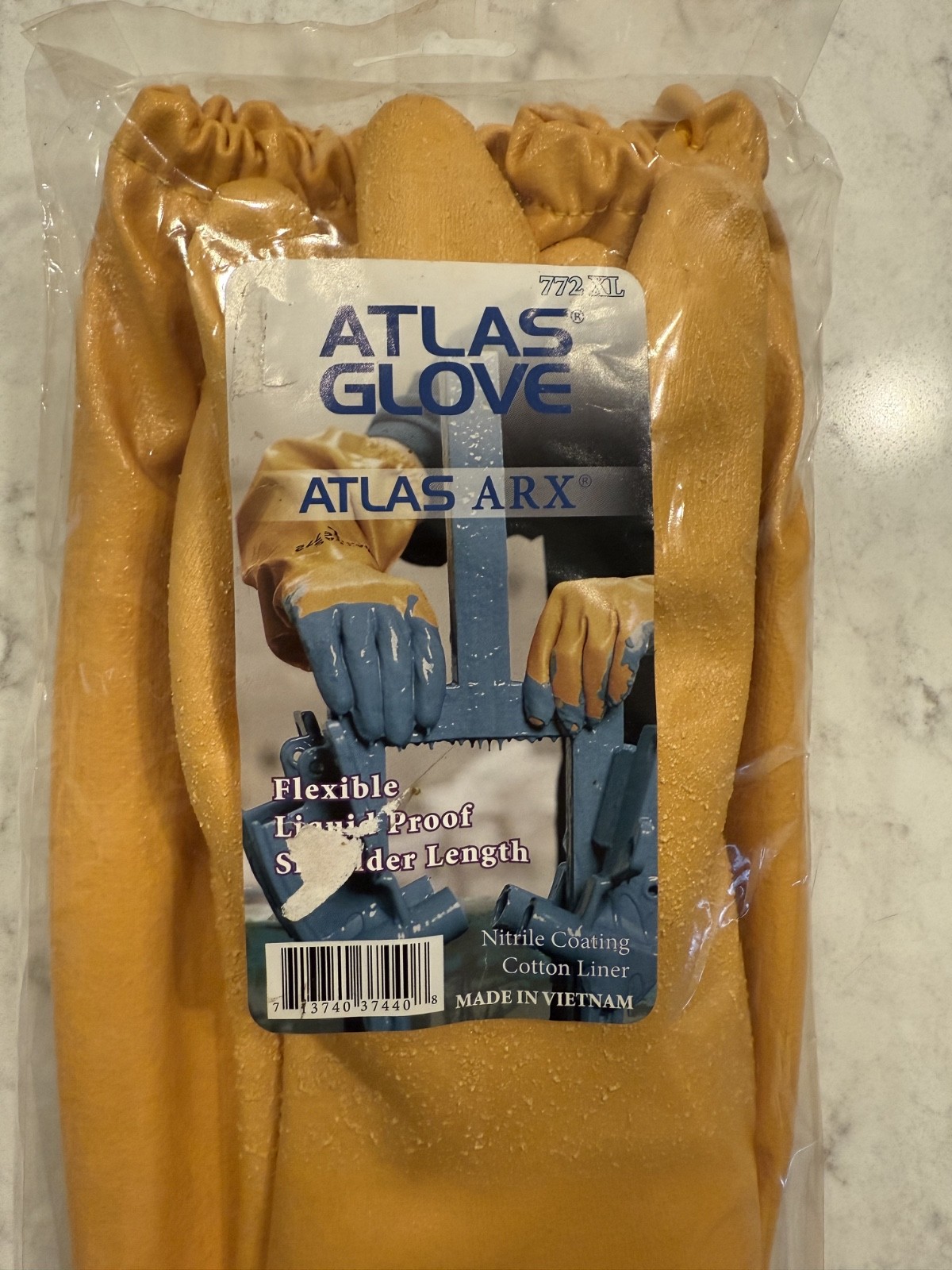 Atlas Glove Atlas Arx 772 XL Nitrile Chemical Resistant Gloves
