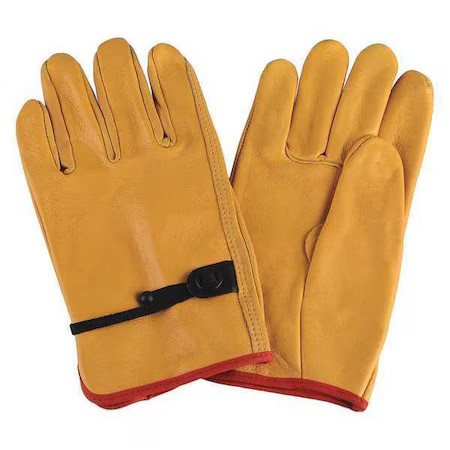 Condor 4Tjx8 Leather Drivers Gloves, Cowhide, Cinch, Keystone Thumb, Gunn Cut,