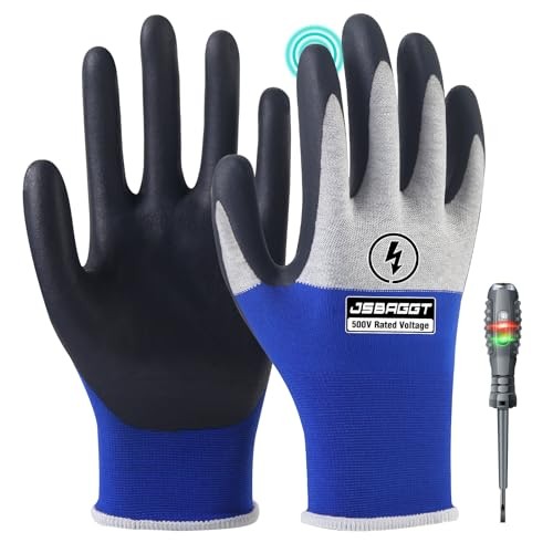 500V Electrical Insulated Gloves New