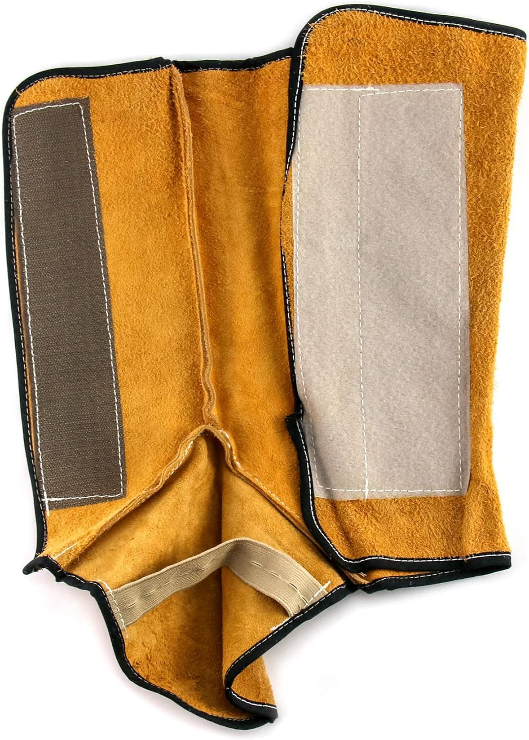 Fireproof Leather Welding Boot Covers Leg Gaiters Universal Shoe Protectors