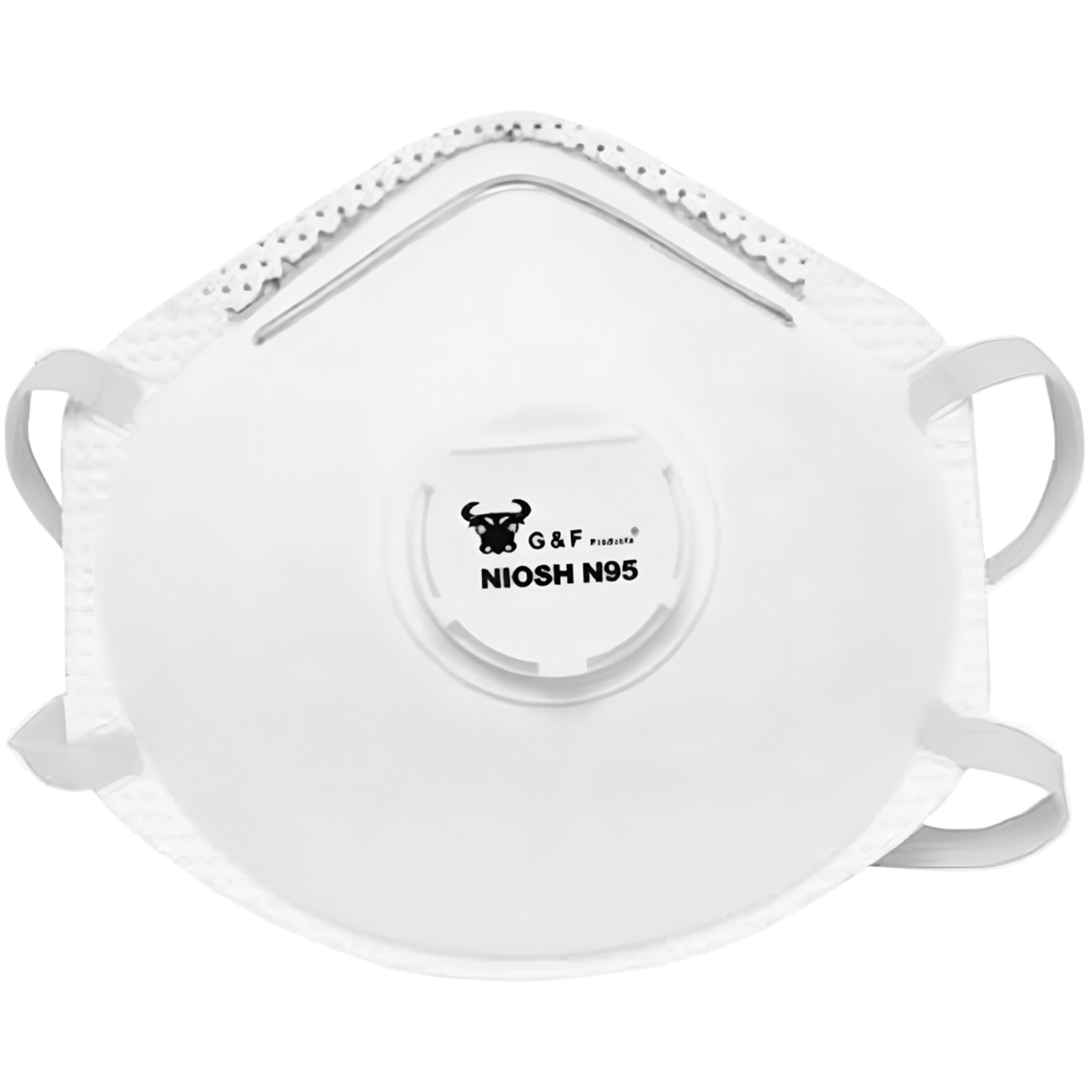 9116 Particulate Respirator Dust Mask with Valve, Two-Strap Cup Style Design,…