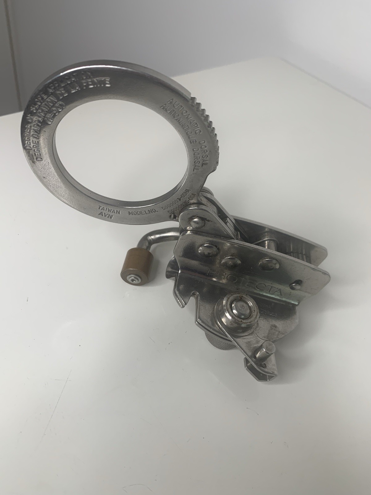 Protecta PRO™ Mobile Rope Grab (Model 5000003) Fall Arrest System Used