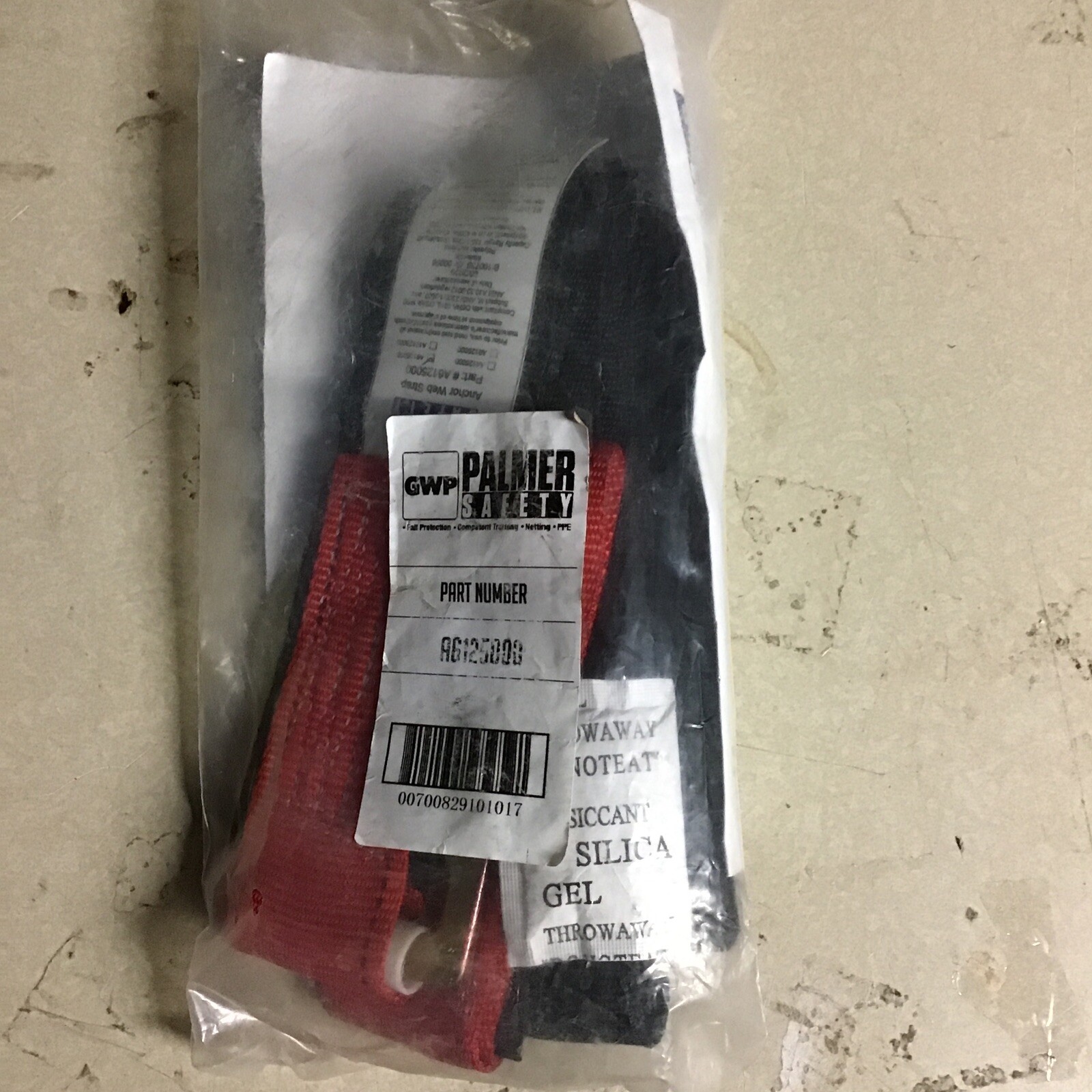 Lot of Two Palmer Safety A612500 6′ Anchor Straps