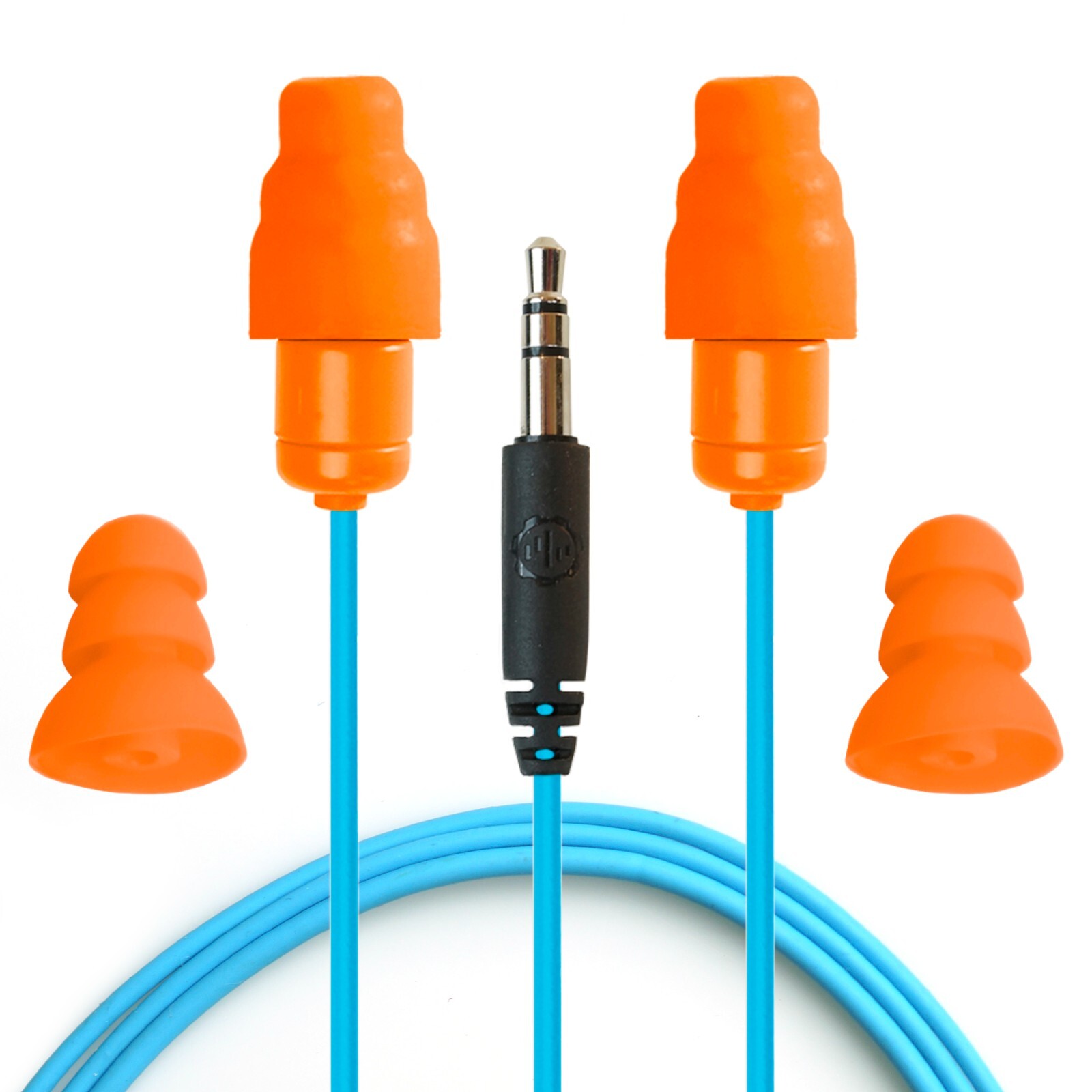 Plugfones Guardian OSHA Certified earplug with audio Work Headphones Safety Job