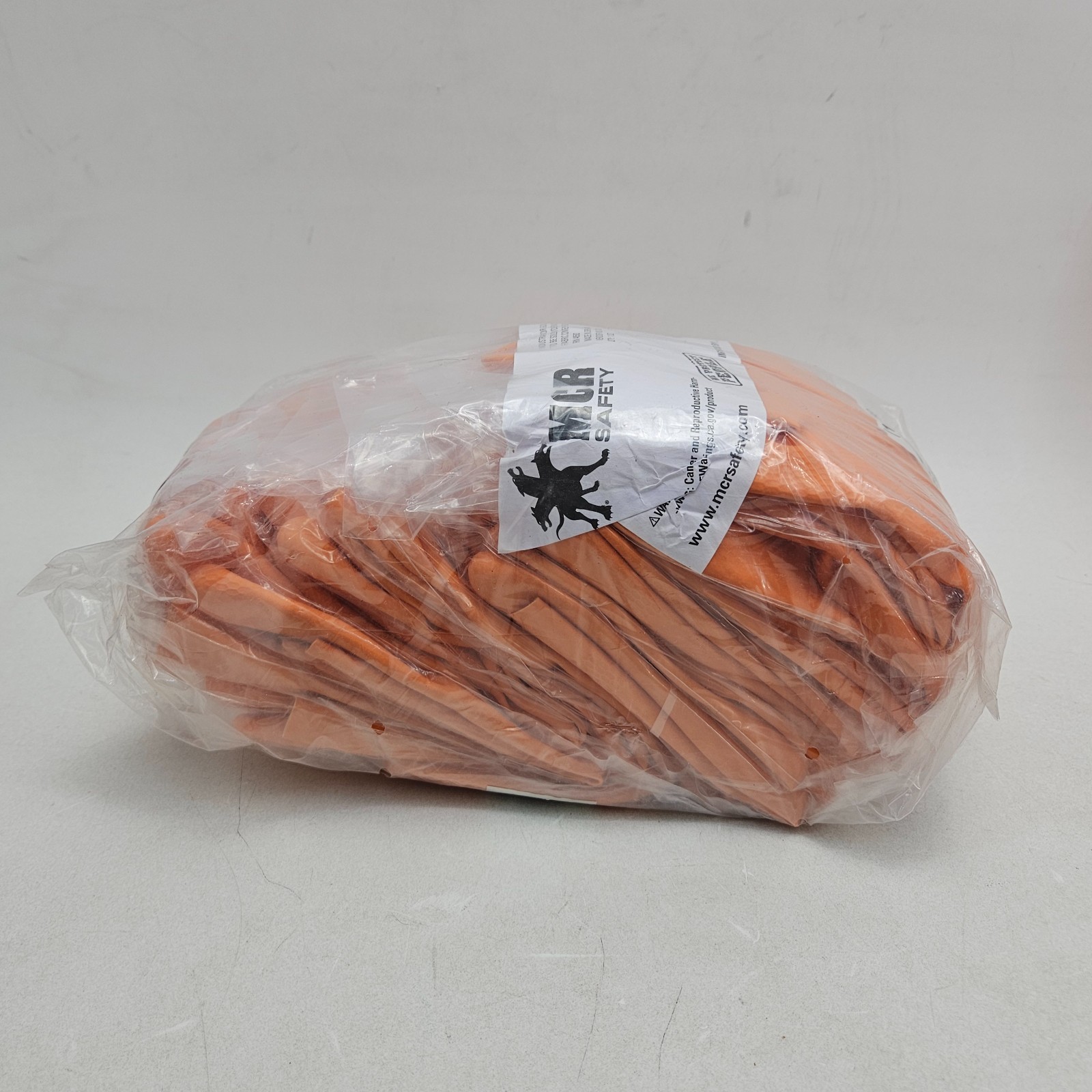 12 Pair 5430L, MCR SAFETY 5430, L Glove Size, Gen Purpose Orange Honeycomb
