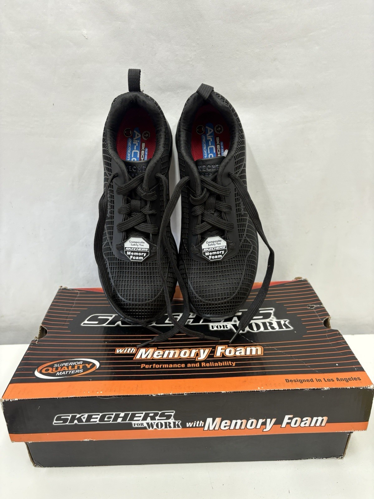 Sketchers For WORK with Memory Foam 10872/BBK | USA 6.5 W | Eur 36.5 | UK 3.5 |