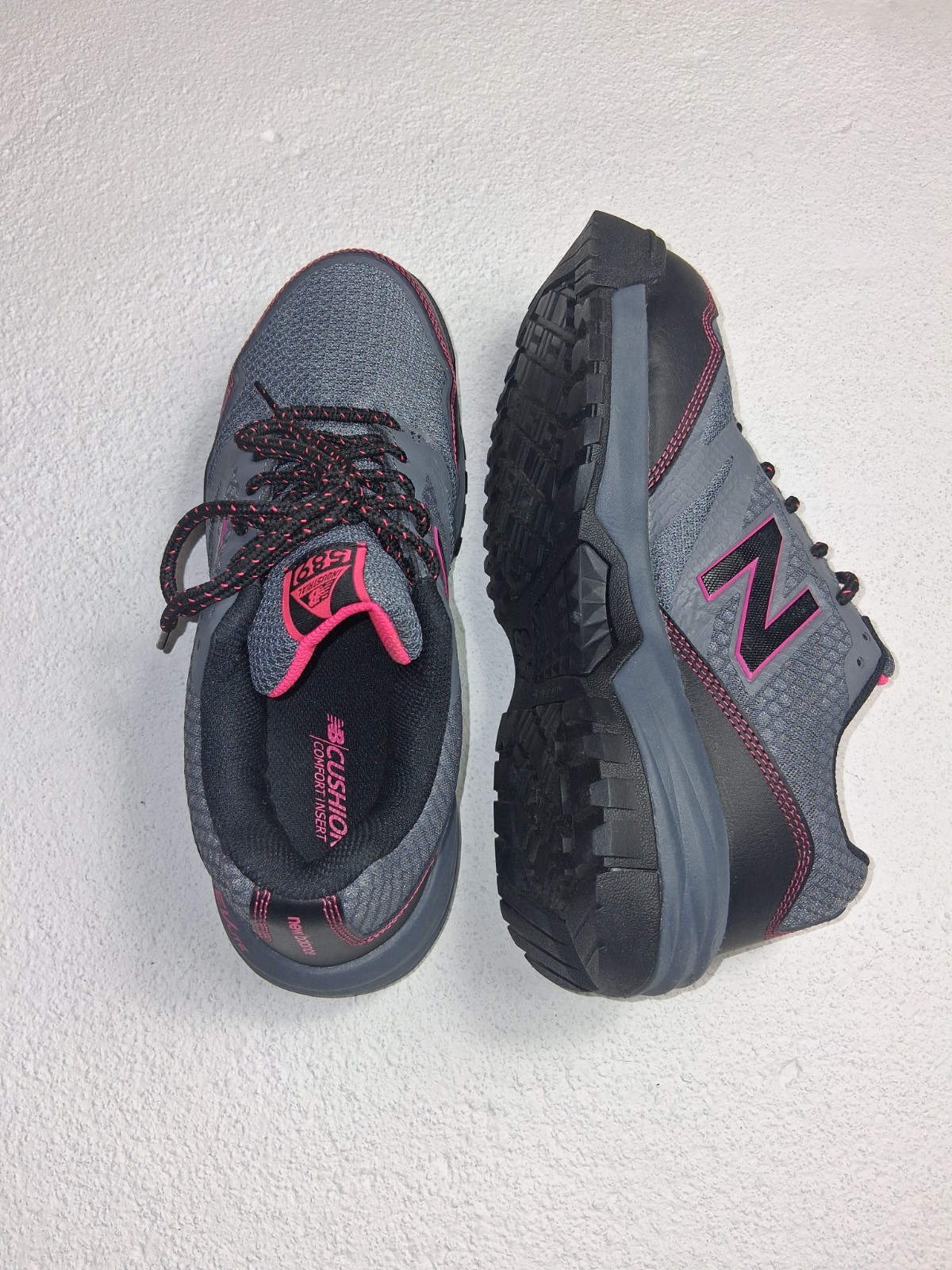 New Balance WID589V1 Gray Pink Women’s 8.5 B ASTM F2413-18 Safety Work Shoes