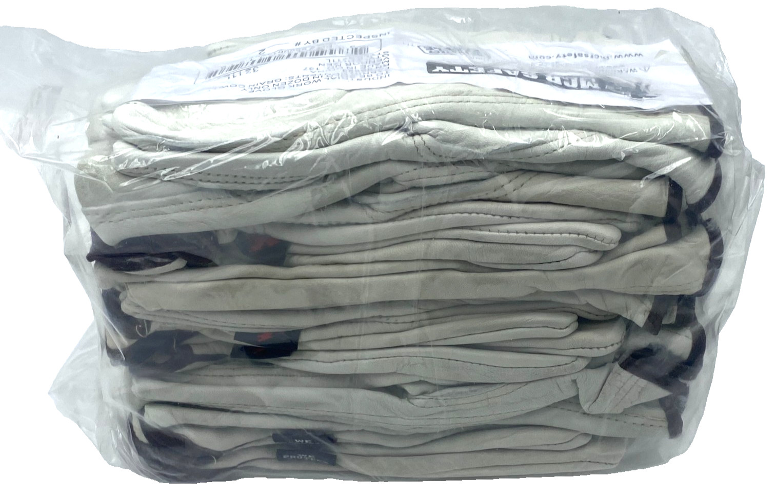 MCR Safety 3211L Leather Driver Gloves Large Cowhide Premium Shirred 12 Pair NEW