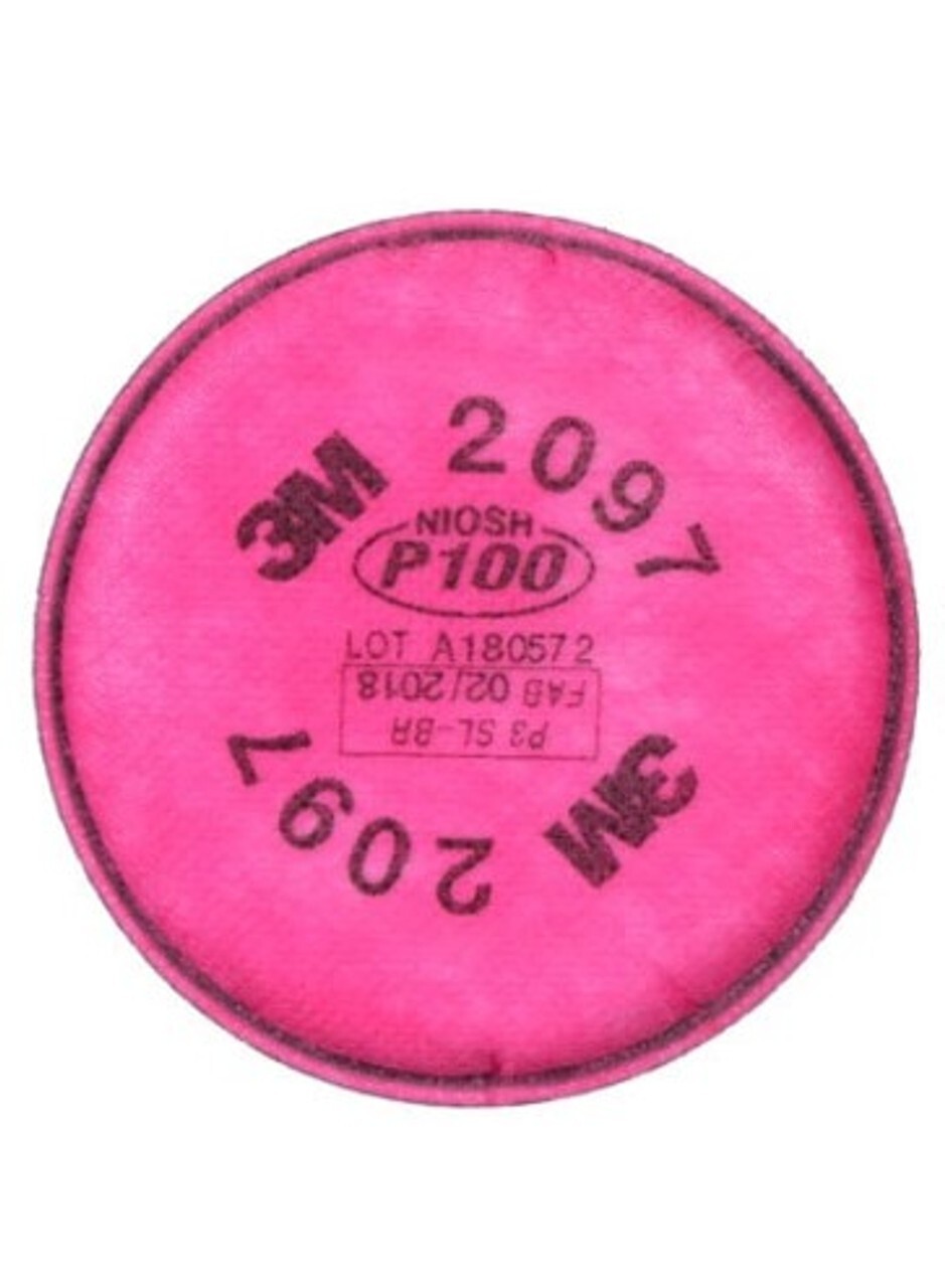 3M 2097 / 07184 Replacement P100 Particulate Filter Nuisance 50pks EXPIRED 10/23