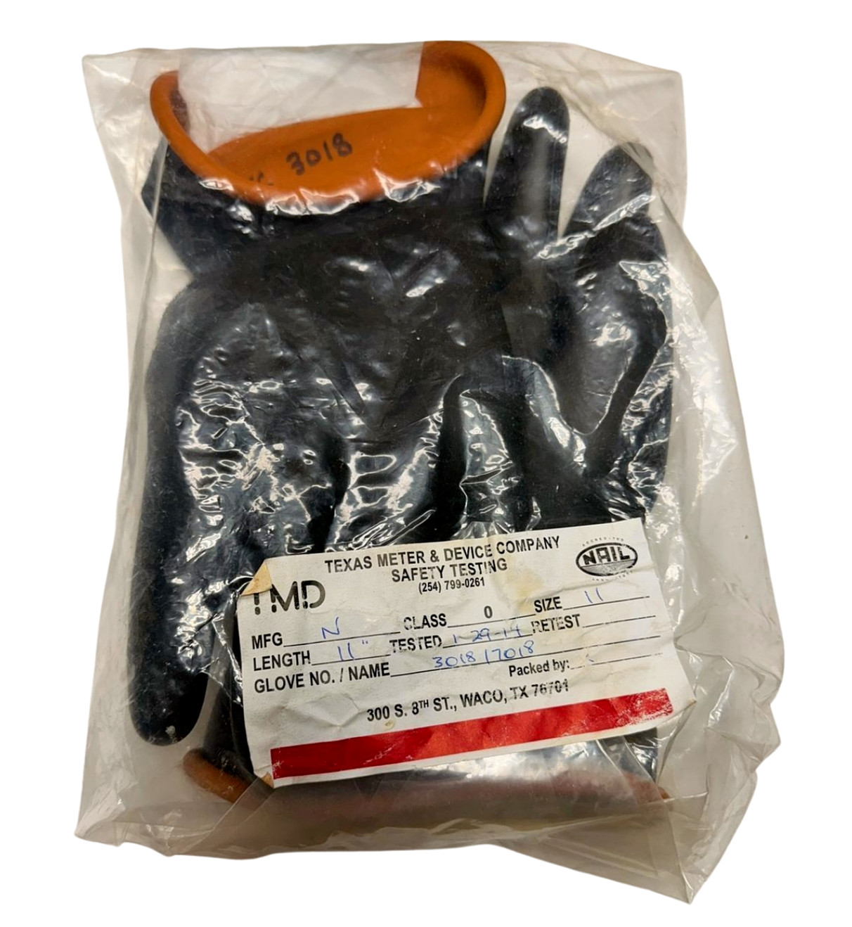 TMD Novax D120 Heavy Duty Rubber Insulated Gloves Type 1, Class 0, Size 11