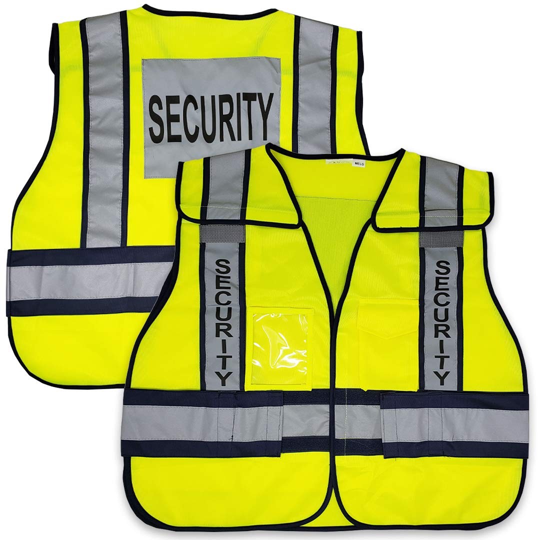VIEWBRITE Reflective (Class 2) Sheriff Vest Lime Green – 5 Point Breakaway High