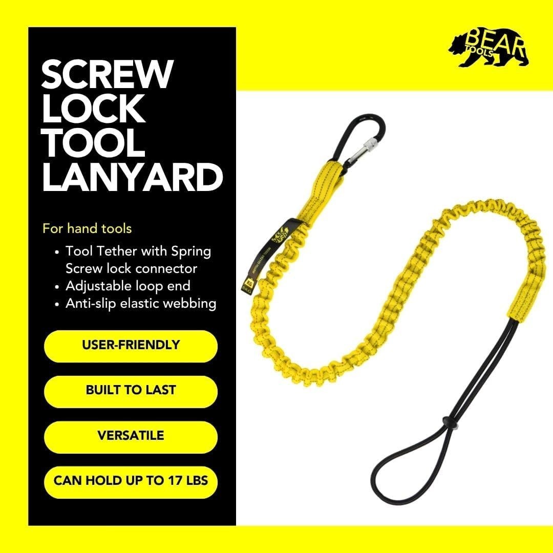 Heavy Duty Safety Lanyard – Reflective Stitching – 10 Pack