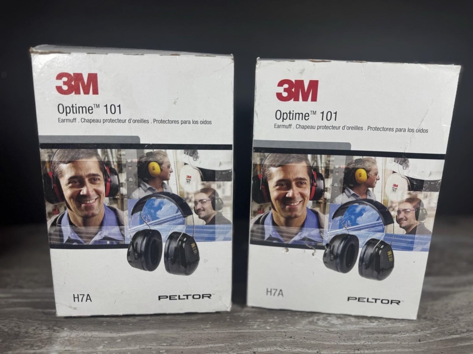 3M Optime 101 Earmuff Peltor H7 QTY 2