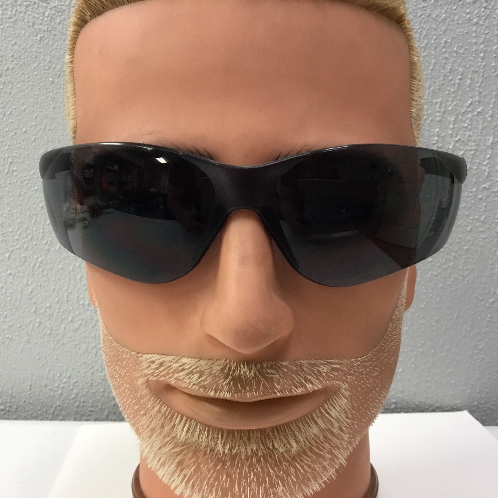 S2520S Pyramex Ztek Gray Safety Glasses Rubber Arms
