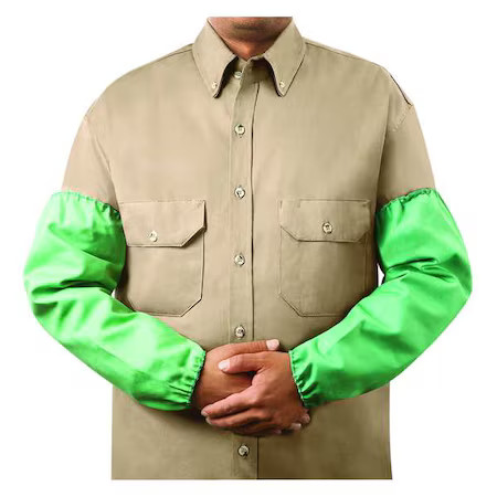 Steiner 1034-18Ee Flame-Resistant Sleeve, Cotton, 18 In Length, Green, Elastic