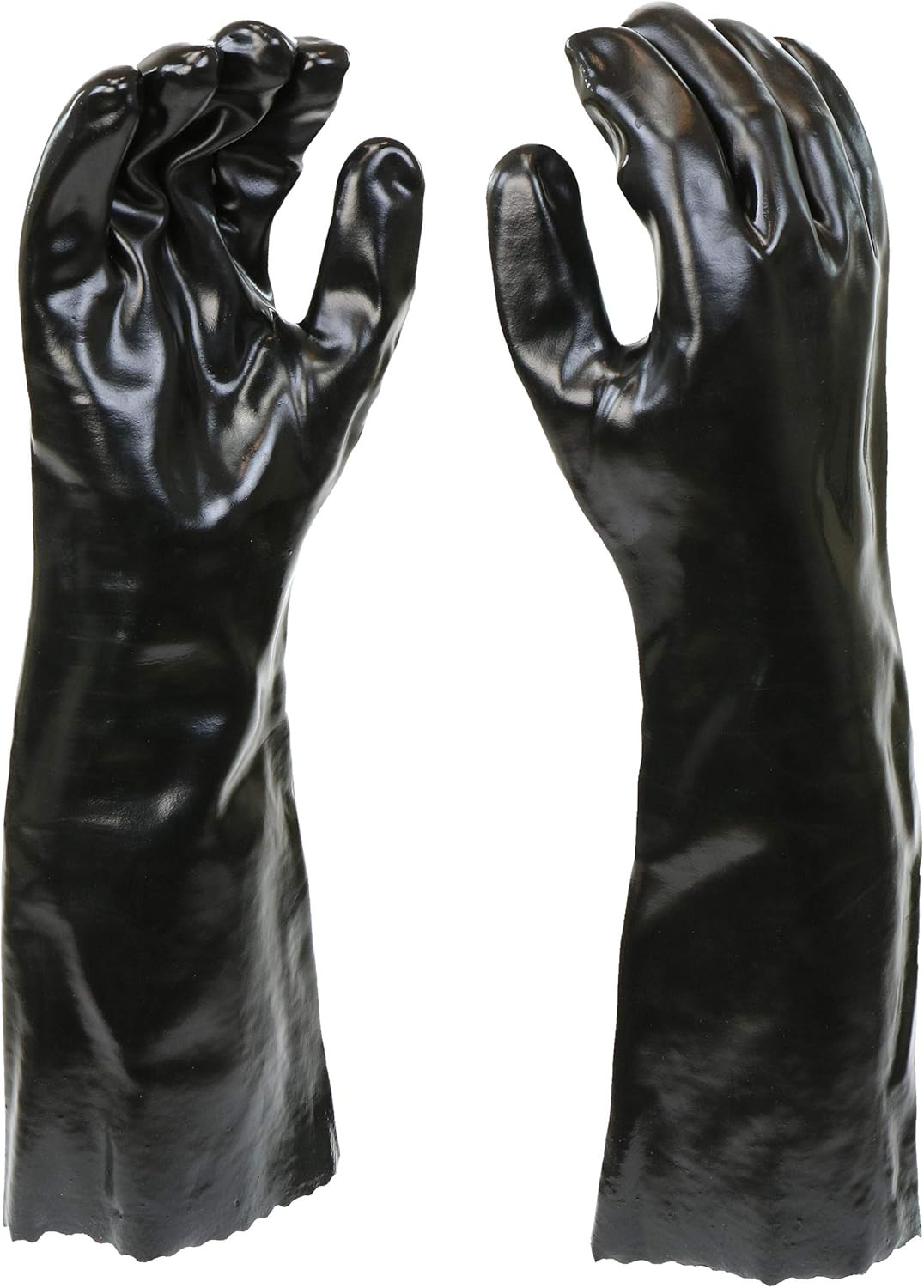 12018 Chemical Resistant PVC Coated Work Gloves, 18 In