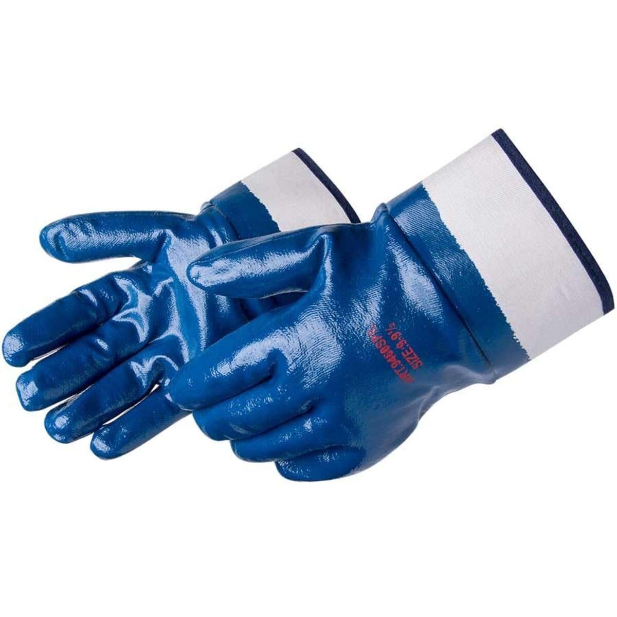 Liberty Glove & Safety 9460SP Fully Coated Nitrile Gloves with 2-1/2″ Safety …