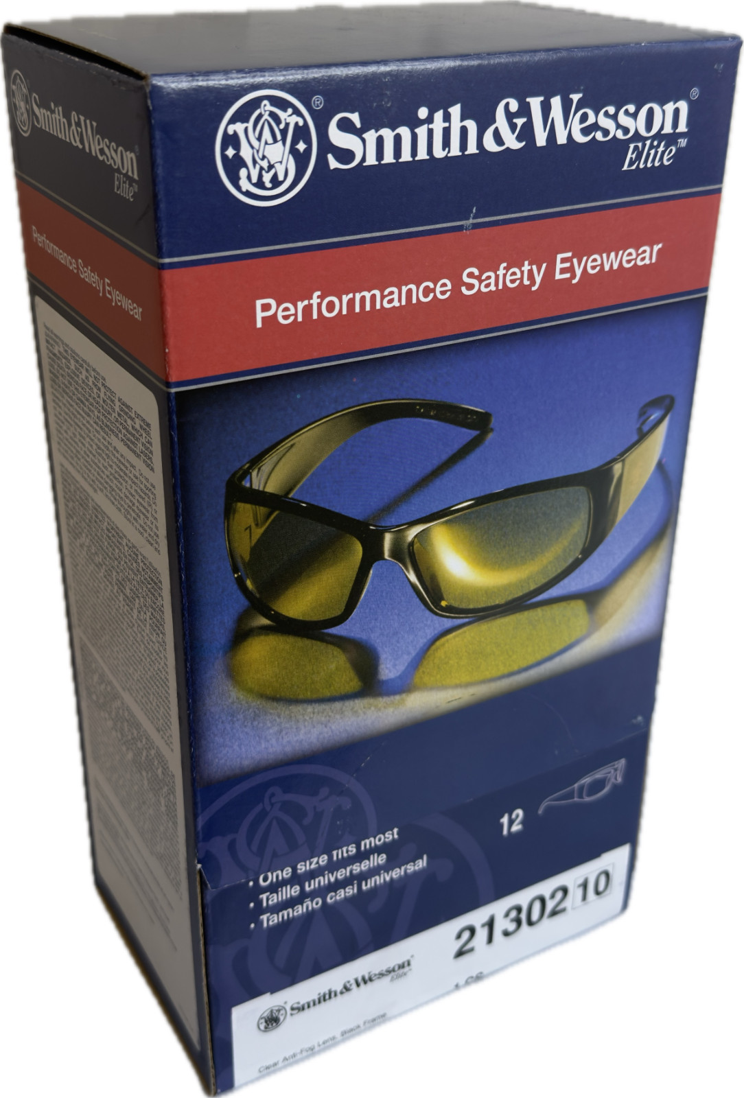 Smith & Wesson Elite 2130210 Safety Glasses Clear Lens 12 Pack (New/Unused)