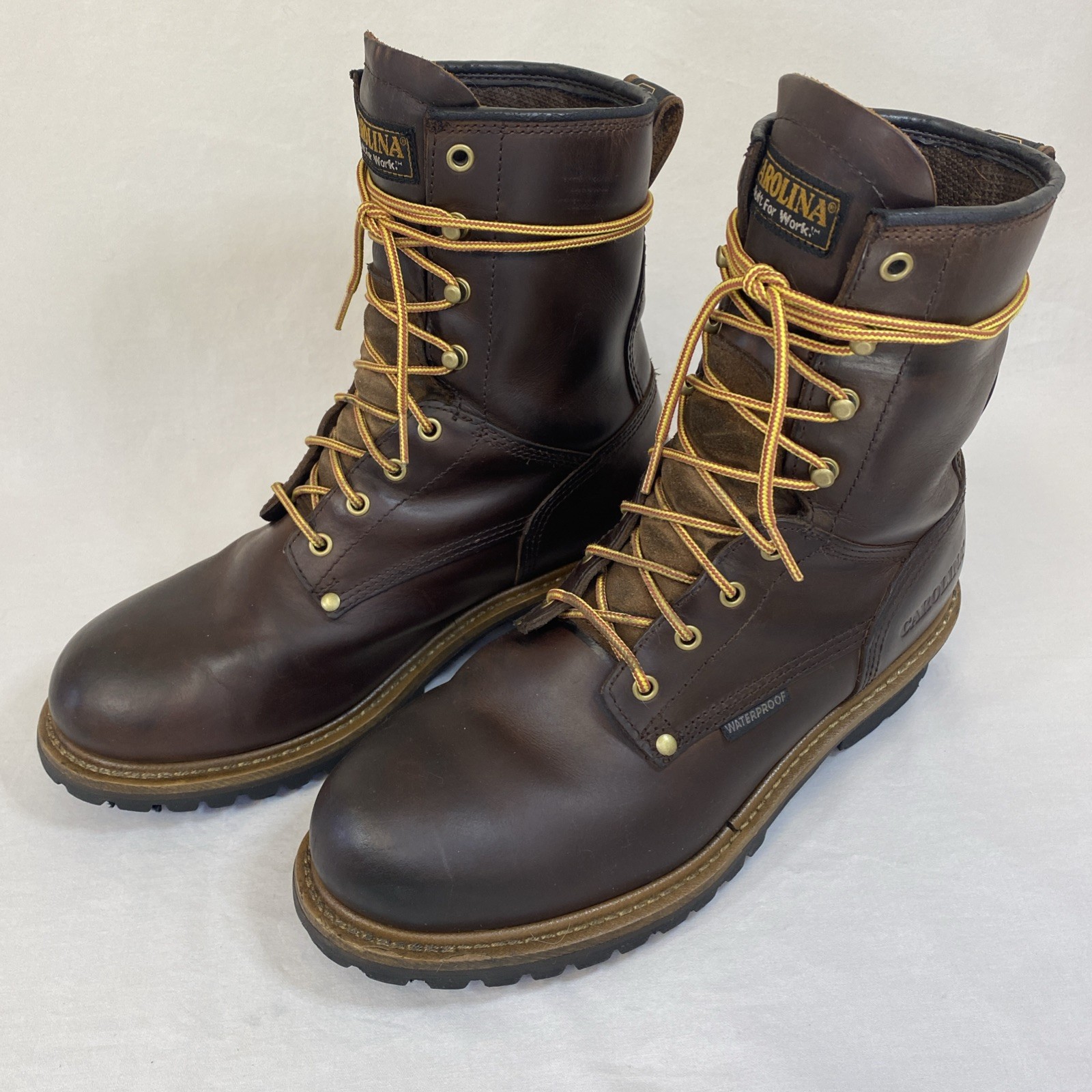 Carolina CA8821 EH ASTM F2892-18 Work Boots Brown Leather Mens 11 2E