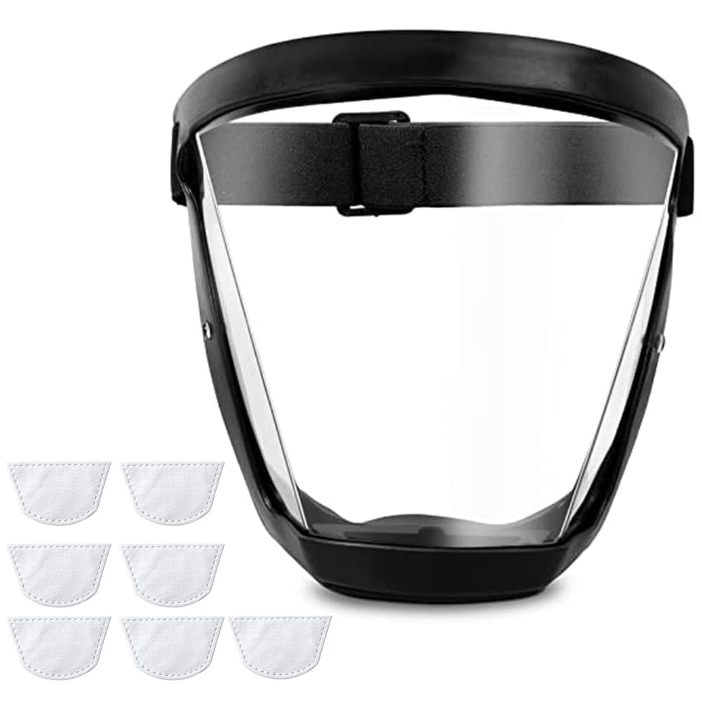 Face Shield Helmet Mask Anti-Fog Clear Visor Protective Cover Safety Grinding