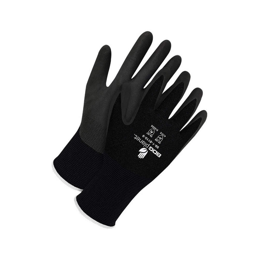 BDG 99-1-8110-11 Coated Gloves,Nitrile,PR1 793KG5