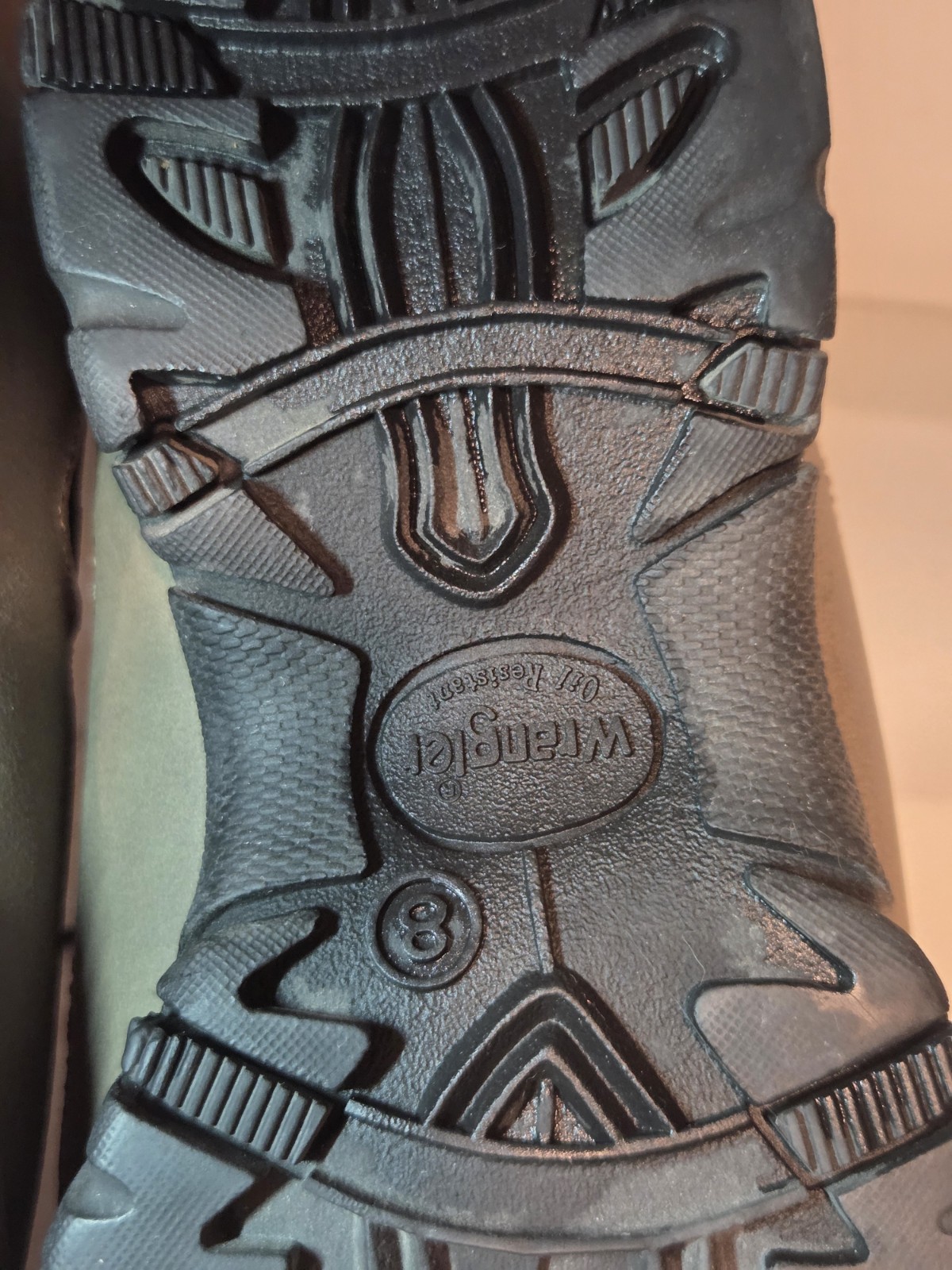 Wrangler Work Wear Steel Toe Work Shoes Men’s Size 8 Medium (D) MPN 46751