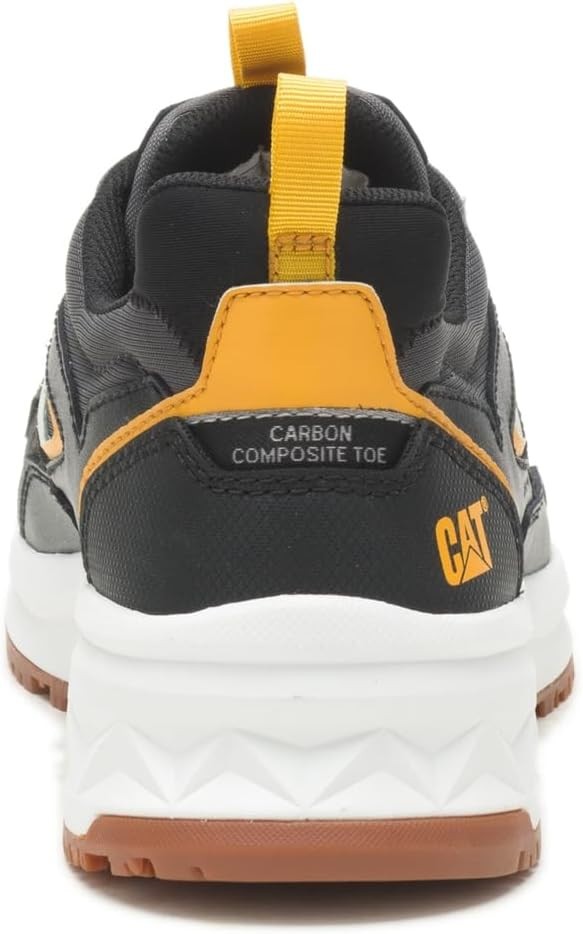 Cat Footwear Streamline Carbon Comp Toe Mens Work Industrial Shoes Sneaker Black