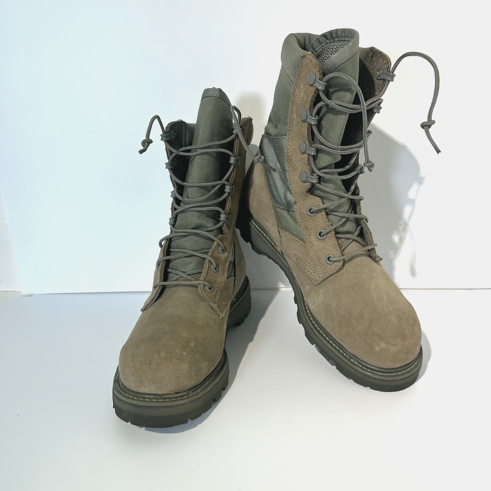 UFCW Vibram Mondo Men’s PT Steel Toe Boots Military 7.5 R