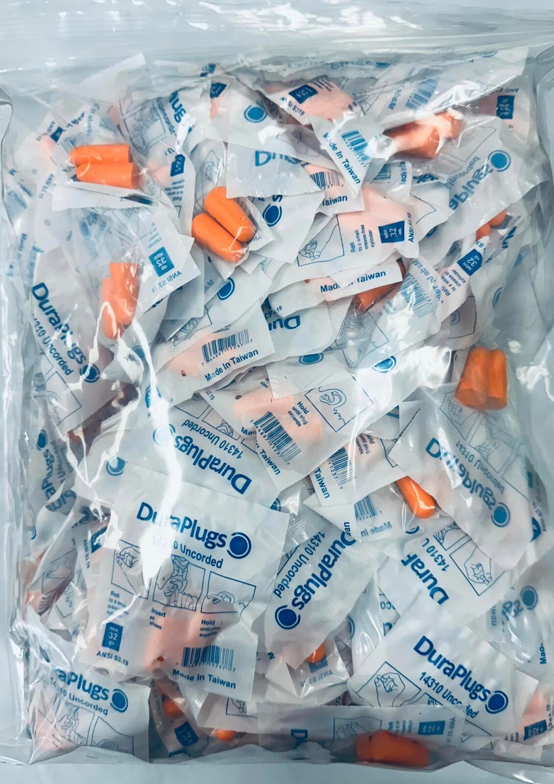 Quality Soft Foam Earplugs 32dB Noise Cancelling High Decibel Racing Concerts