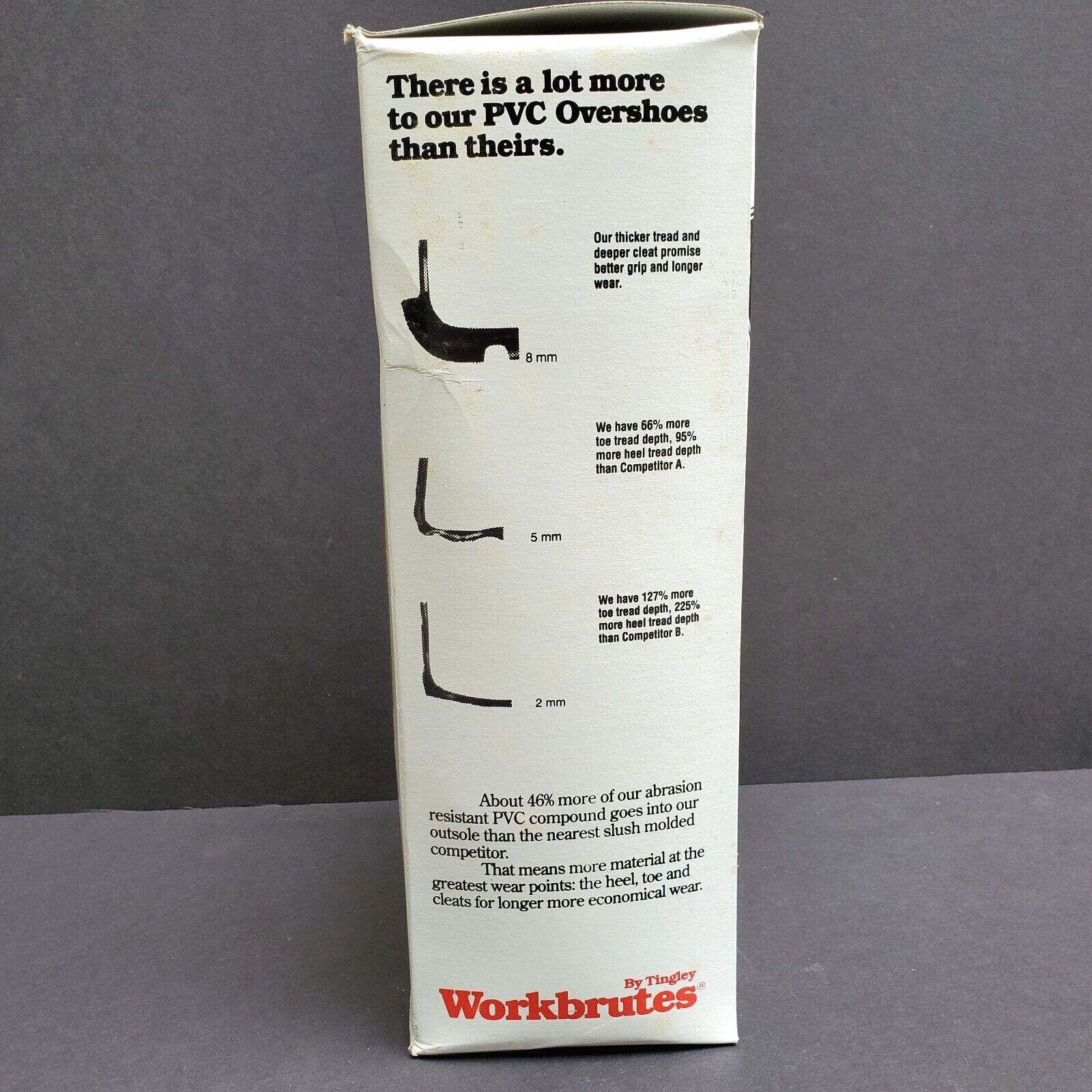 Tingley Galoshes Overshoe Work Boots 10″ Yellow PVC 35123 Large Medium