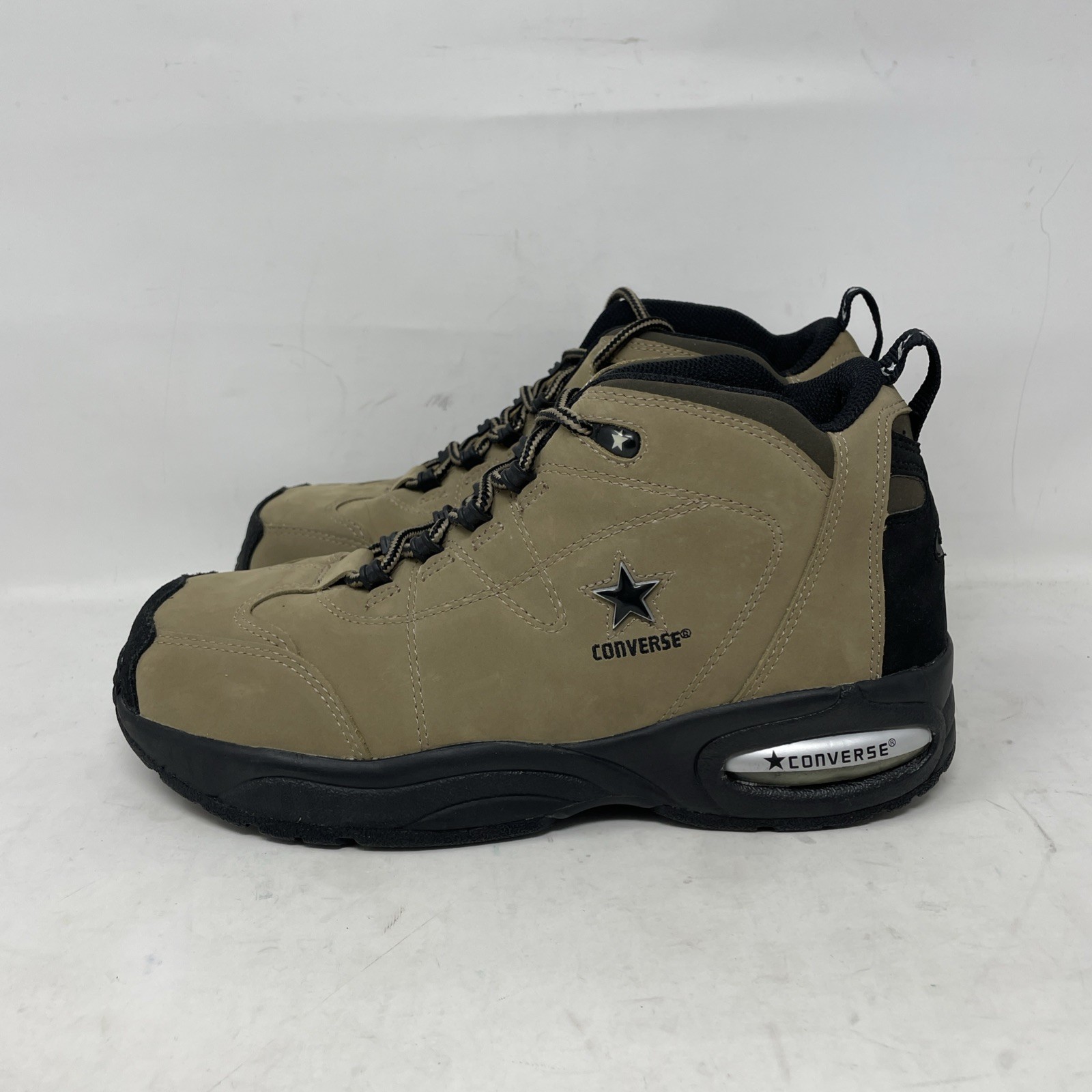 Converse Men’s All Star Supreme C4299 6″ Hiker Brown ESD Comp Toe Size 7.5 M