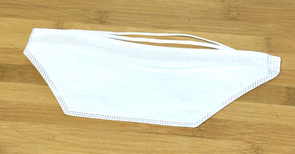 100 New VWR Max Protection Sterile Duckbill Mask W/Hood Loops *Disposable-848