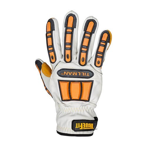 TILLMAN GOATSKIN MADE W/ KEVLAR MECHANICS TIG WELDING WELDERS IMPACT WORK GLOVES