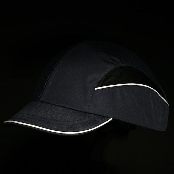 Surflex Scarap1nvy Bump Cap, Short Brim Baseball, Inner Abs Polymer, Outer