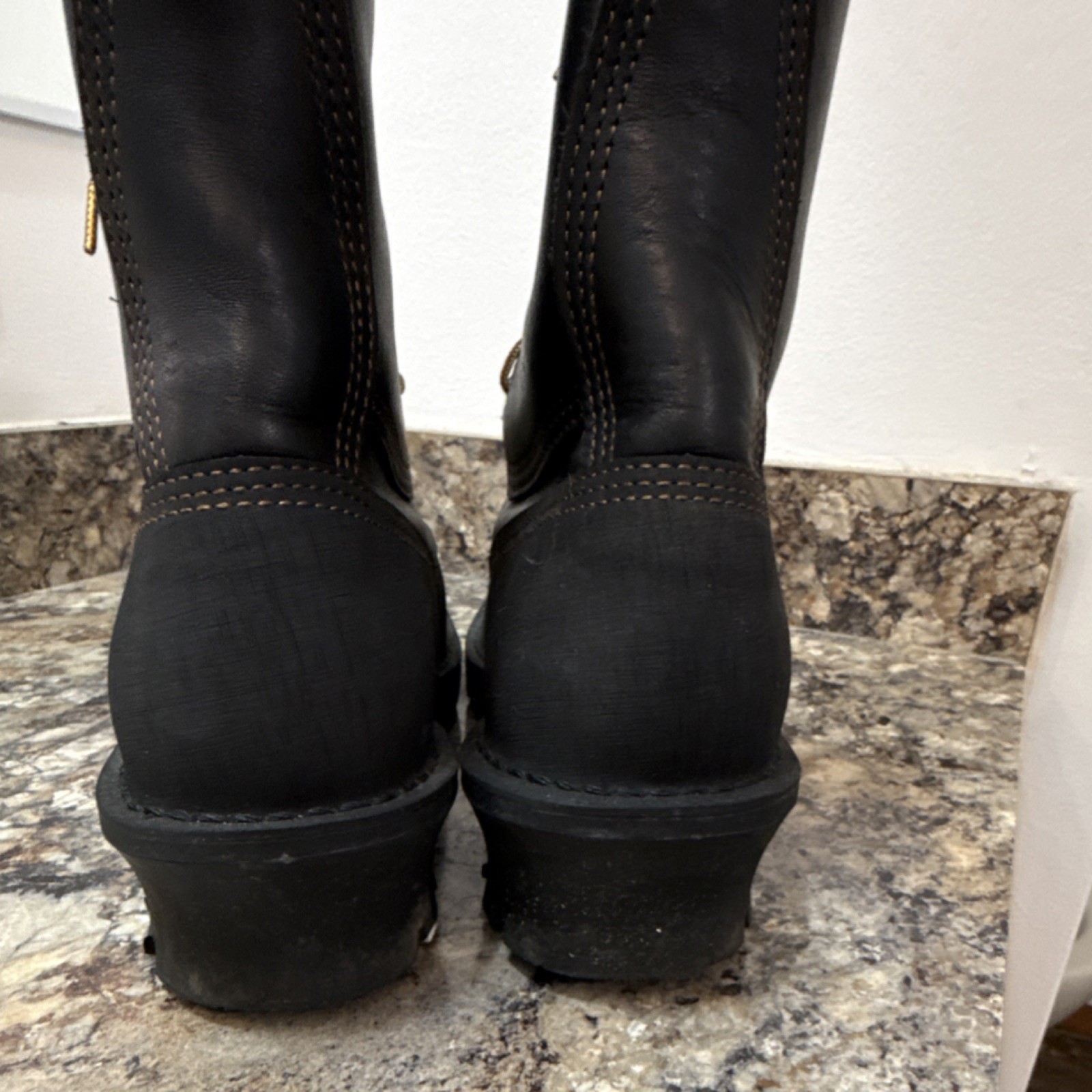 Danner Flashpoint II 10D NFPA Certified Black Leather Boots Men’s Made in USA