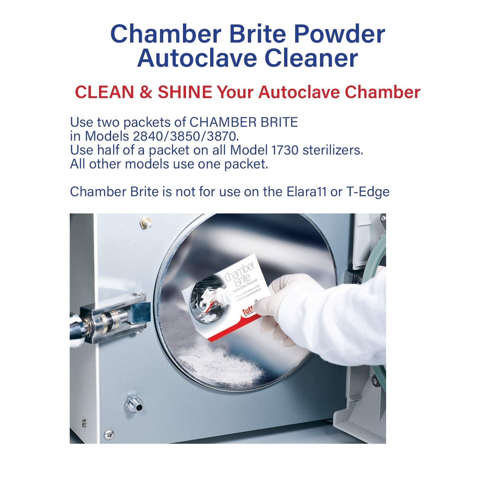 Keep Your Autoclave Running Smoothly – Tuttnauer Chamber Brite Cleaner Pack