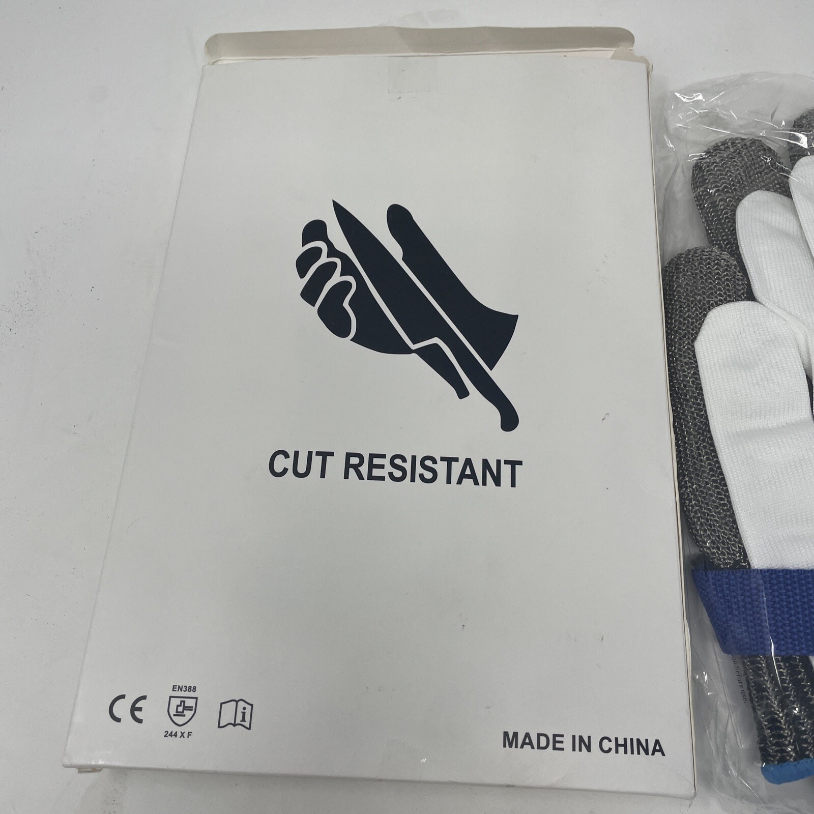 Schwer Cut Resistant Gloves Stainless Steel Wire Metal Mesh (Medium)