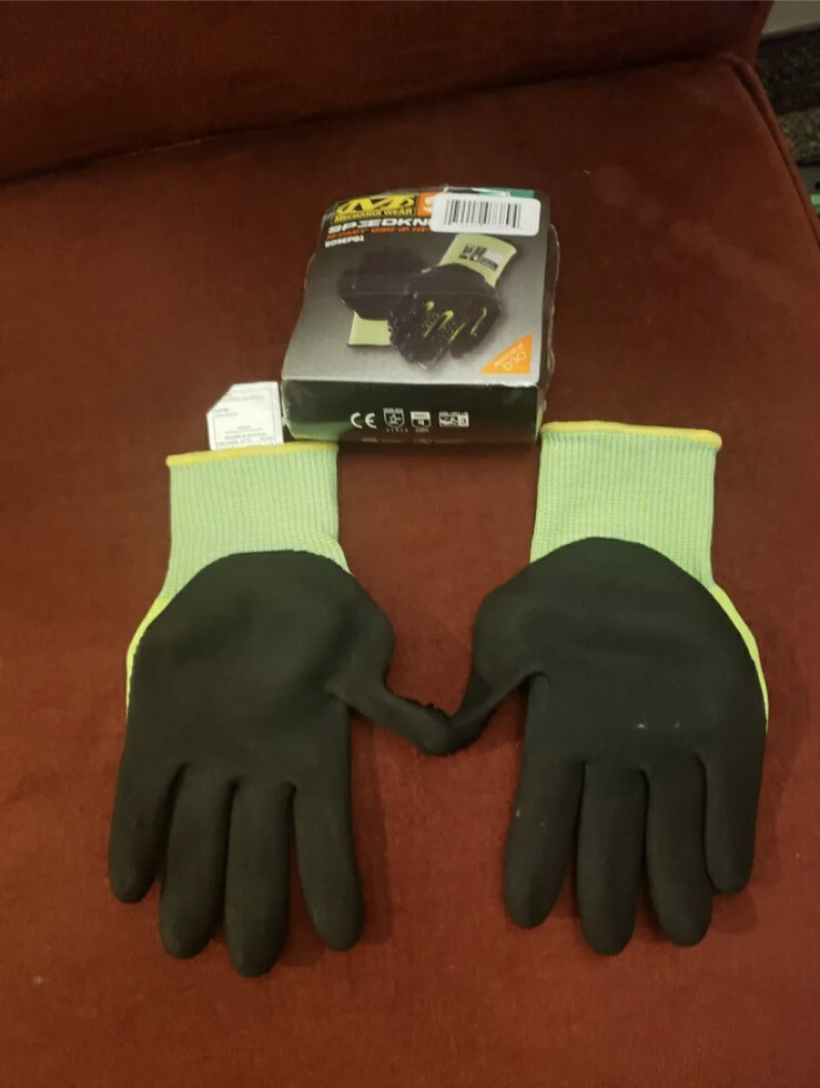 Speedknit M-Pact Mechanix Wear Gloves Bright Green⭐💚⭐ XL