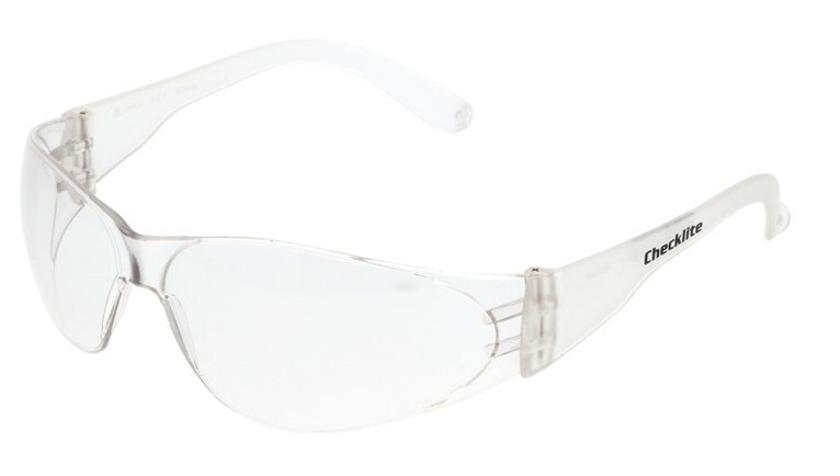 12 PAIR PACK Light Weight Protective Safety Glasses Clear Lens Work UV ANSI Z87+