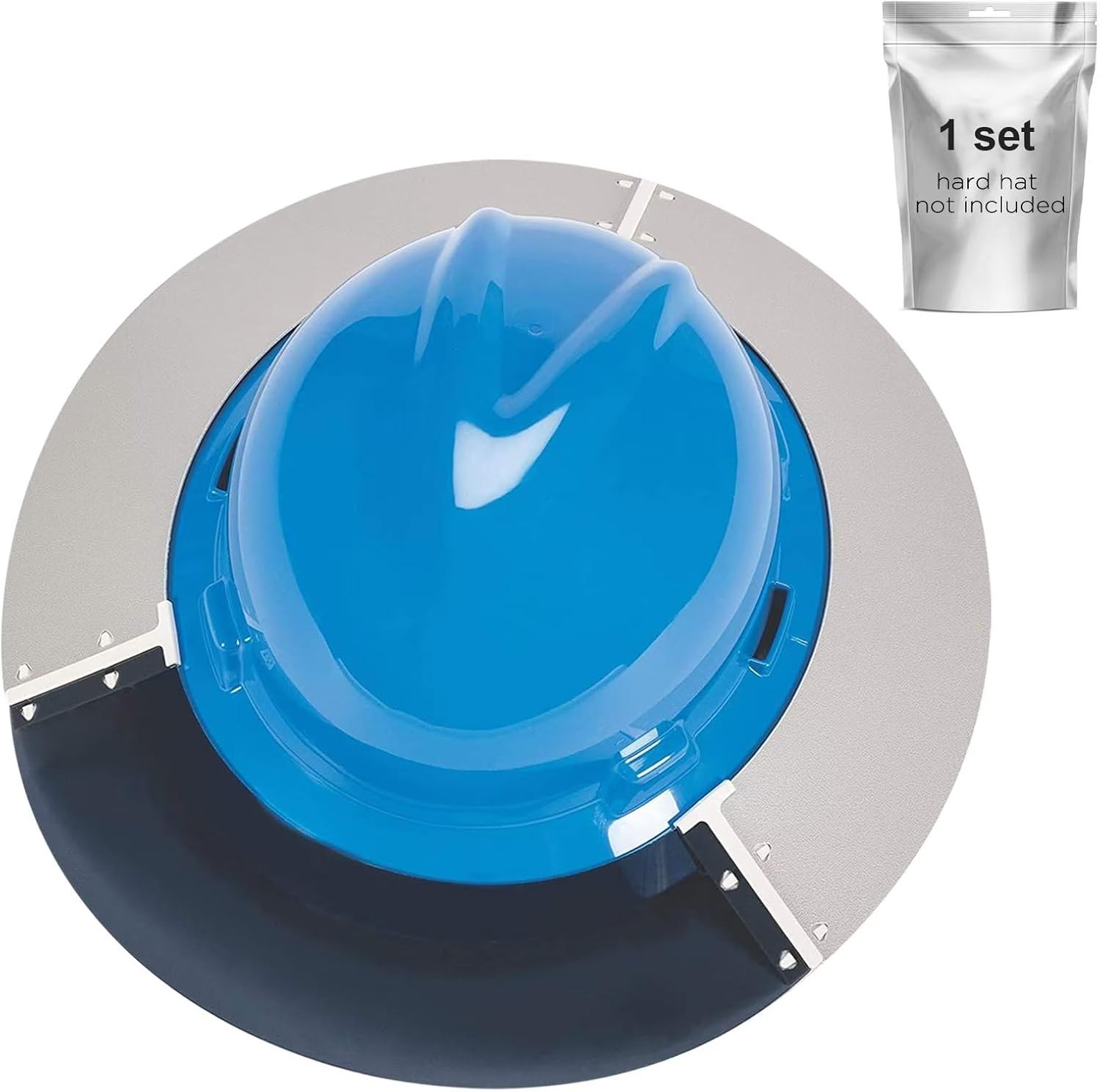 Hard Hat Sun Shade Fits Standard V-Gard Full Brim Attachment,Reusable Sun Protec